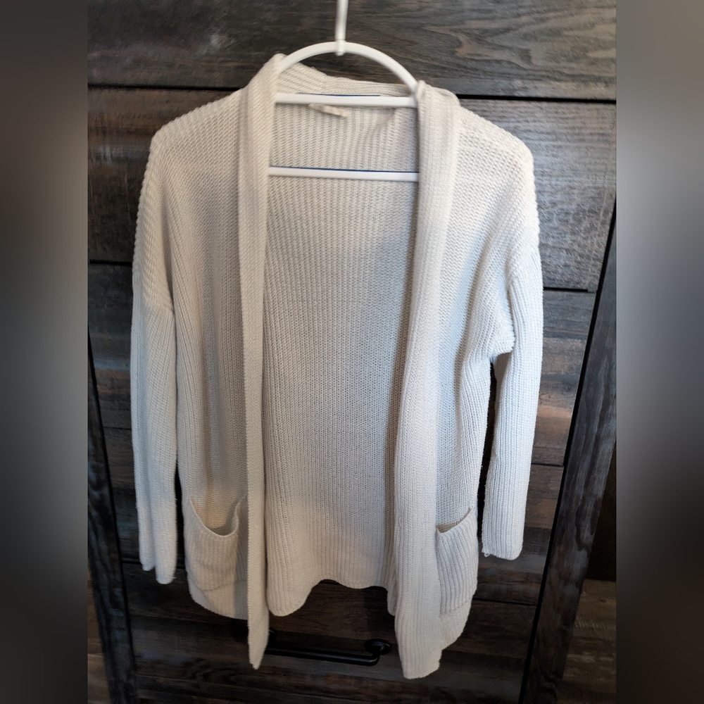 White Cardigan
